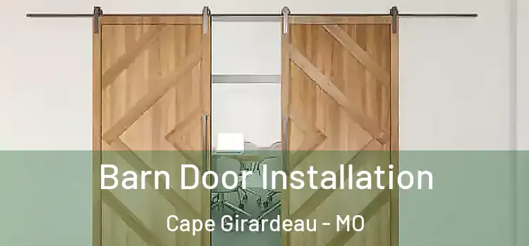 Barn Door Installation Cape Girardeau - MO