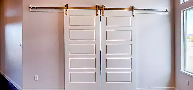 Glass Barn Door with Installation Hardware Kit Cape Girardeau